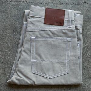 Gustin Italy Olive Houndstooth 5 Pocket Pants